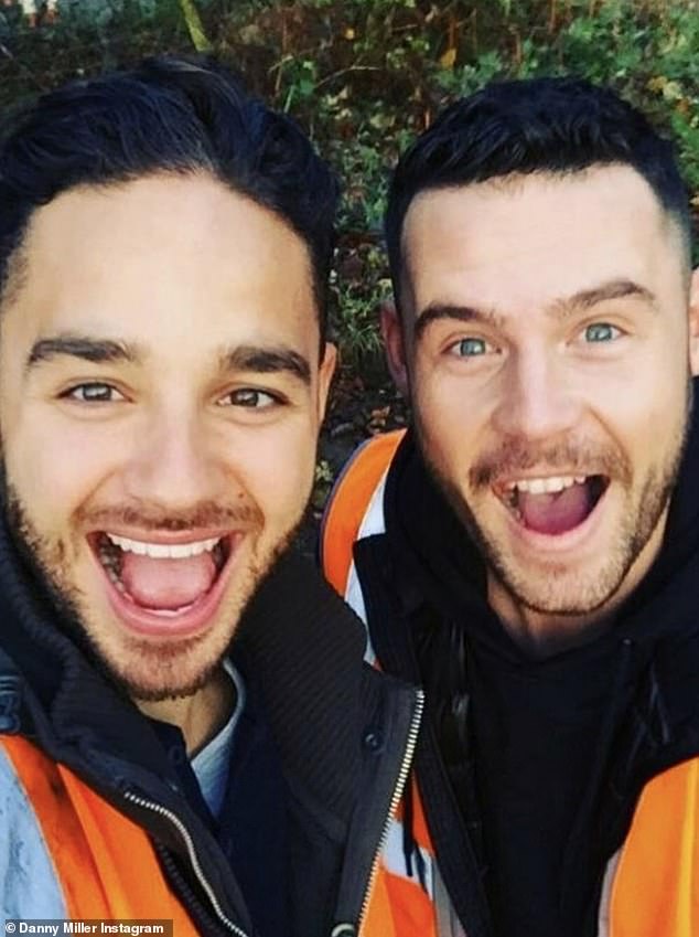 Adam, 37, left Emmerdale in 2018 after eight years playing Adam Barton. Danny, 35, currently plays Aaron Dingle on the soap