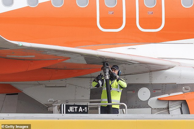 One source involved in emergency contingency planning told The Mail on Sunday that airlines can only maintain their current level of consumption for another three weeks as their stockpiles dwindle