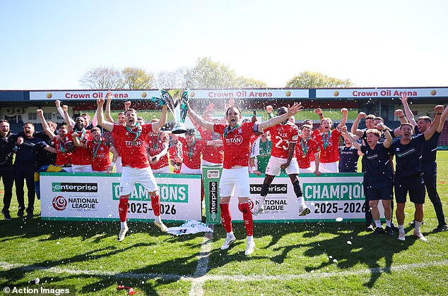 York City returned to the EFL after clinching promotion in dramatic fashion on Saturday