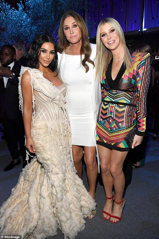 The estate, led by Hutchins' mother Amy, filed documents on Friday requesting a court order to authorize access to the account; pictured with Jenner's stepdaughter Kim Kardashian in February 2020