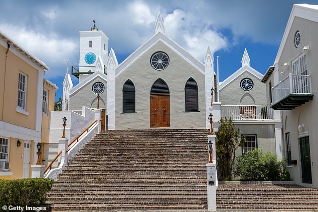 St Peter's Church in St George's, Bermuda, was founded in 1612 and is the oldest surviving Anglican church in continuous use outside the British Isles