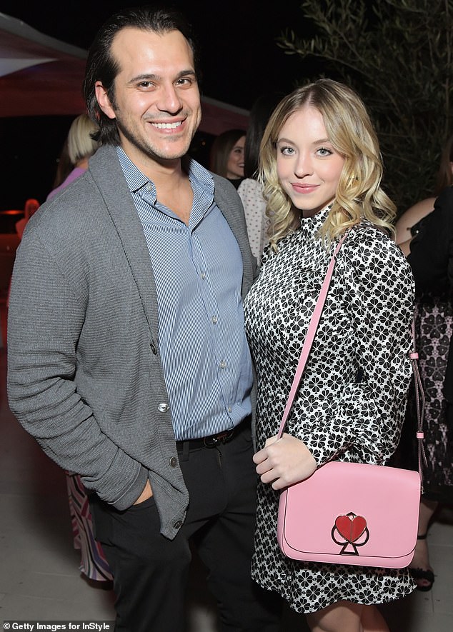 It came only months after it was revealed that Sweeney ended her engagement to Jonathan Davino in March 2025; former couple seen in 2018 in L.A.