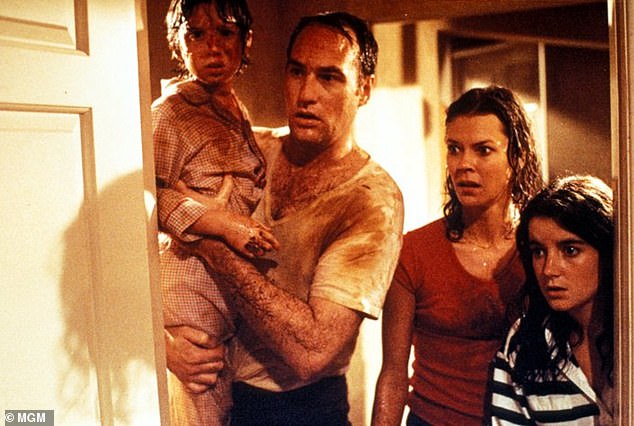 Two years later, the actress was cast in a leading role in the supernatural horror movie Poltergeist alongside Craig T. Nelson (seen above)