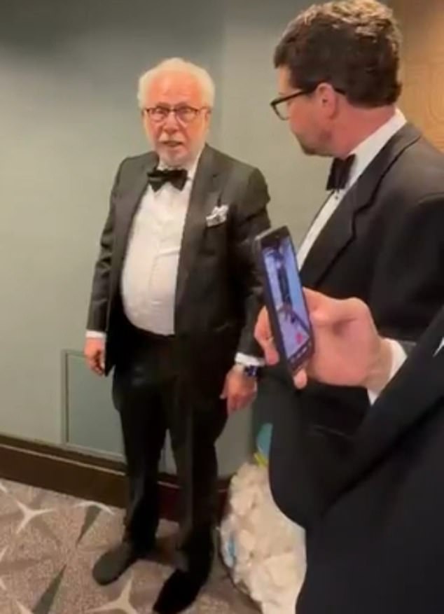 CNN's Wolf Blitzen was just feet away from the shooter when he opened fire and appeared visibly shaken and missing a shoe in a video taken moments after