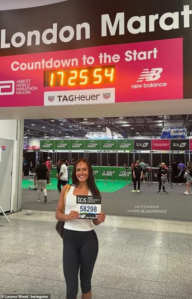 Love Island star Lauren Wood is also preparing to run