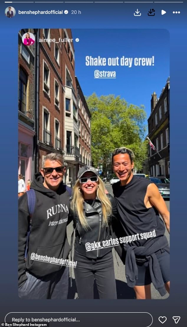 As is This Morning host Ben Shephard