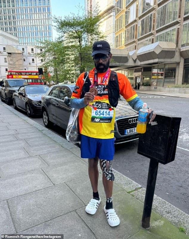 Eyebrows were raised when Romesh Ranganathan revealed it took him a staggering six and a half hours to finish the marathon in 2024, more than two hours longer than average