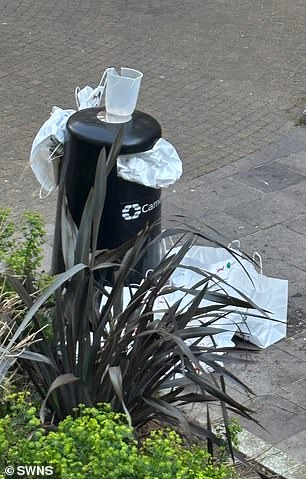 One resident said the area has become a 'hub for delinquents' due to ant-social behaviour