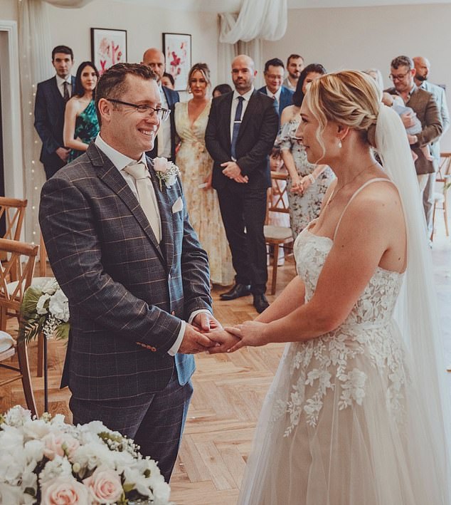 The couple tied the knot in a beautiful ceremony and shared their photos on social media