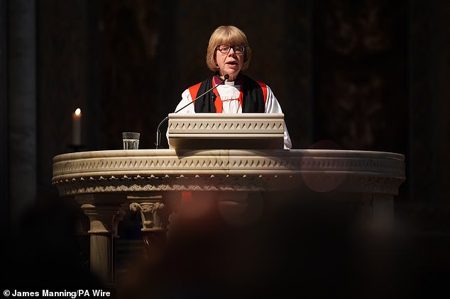 She was preaching in the Italian capital ahead of her meeting with Pope Leo at the Vatican on Monday