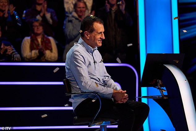 It was a shaky start though as the contestant stumbled on the £1,000 question and had to use his Ask The Audience lifeline