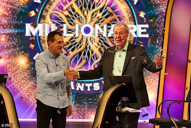 Roman entered the £1million question with two lifelines remaining, his 50/50 and his Ask The Host