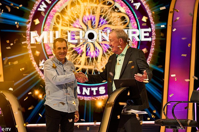 As the confetti fell a cool and calm Roman admitted 'it hasn't sunk in' and said the first person he would call with the news would be his sister who helped him to the million