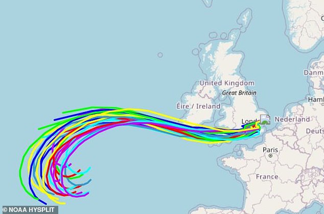 If there were a nuclear disaster at Sizewell B, weather models suggest that the radioactive particles could be driven westwards over Oxford, London, and Cornwall