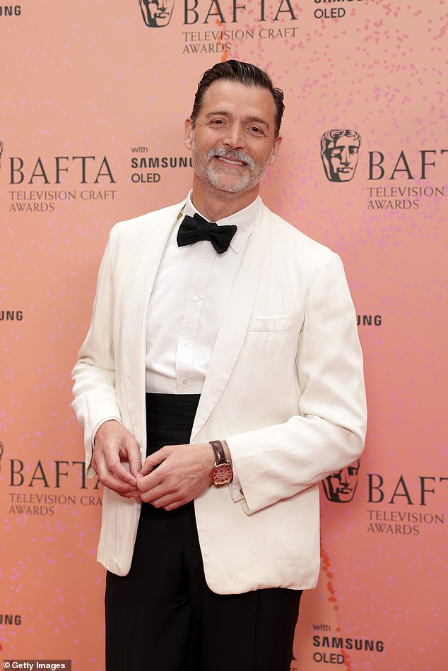 The Great British Sewing Bee's Patrick Grant cut a dapper figure