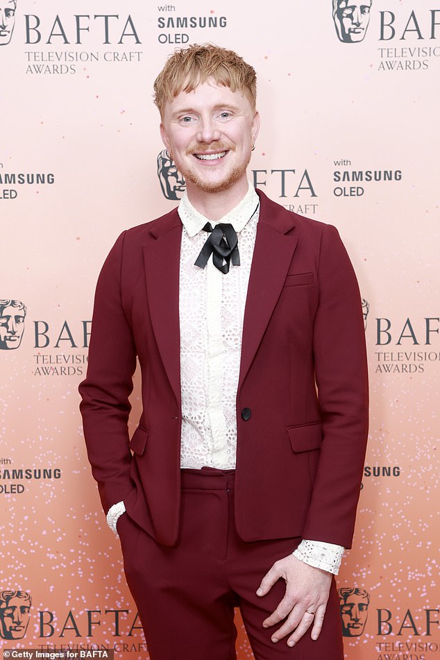 TV's  Owain Wyn Evans was also dressed to impress