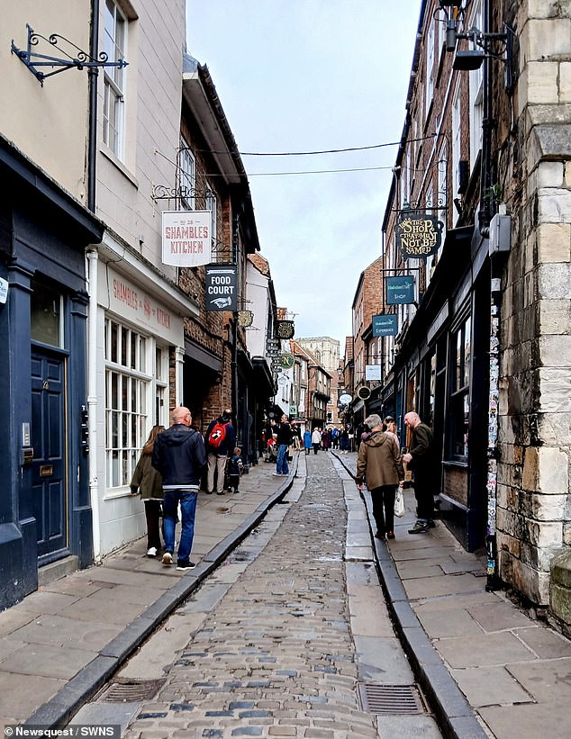 The city of York is also fast becoming a 'must-go place' after it featured on RedNote