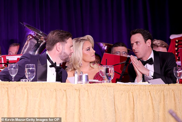 Guests had barely had a chance to tuck into their appetizers before Secret Service agents swarmed the Washington Hilton's ballroom following a series of 'loud noises'