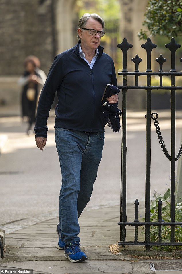 Sir Keir is struggling to shake free of the long-running row over Mandelson's (pictured) appointment as US ambassador