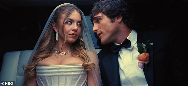 'I'm so grateful to call you my wife. You make me want to be a better man, husband and someday a father,' Nate said. 'I love you Cassie Jacobs, even though I can't see out of this f***ing eye right now'