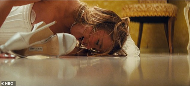 While trying to help Nate, Cassie was thrown to the ground and her nose was broken