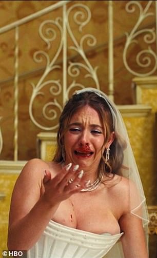 'I'm bleeding! This is my wedding night!' Cassie sobbed, in full crash-out mode