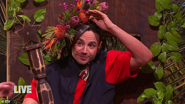 Adam, 37, who was voted winner, had the opportunity to speak to Jimmy, after allegedly calling him the 'C-word' in an explosive clash when the footballer called 'I'm A Celebrity' in one of the trials, which left Adam in danger of going home
