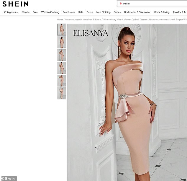 It seems like instead of donning a designer gown, Jennifer kept things casual as her dress is currently listed for sale on fast fashion site Shein for $42