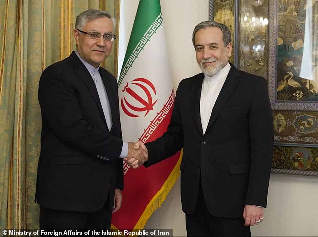 Iran's ambassador to the UK, Seyed Ali Mousavi, met with Foreign Minister Seyed Abbas Araghchi before departing for his mission
