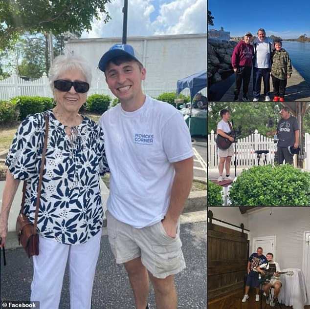 Thomas Hamilton Jr, mayor of Moncks Corner, where Carter was from, posted on Facebook: 'Our family is heartbroken to hear about the passing of Dylan Carter in a car accident'