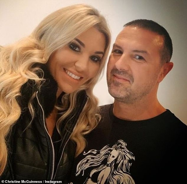 Christine was married to TV presenter Paddy McGuinness, 52, for 11 years before they split for good in 2022 - they have three children together