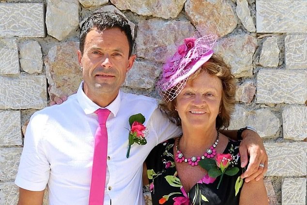 Janet and her son Martin, who has suggested there was foul play involned in her death