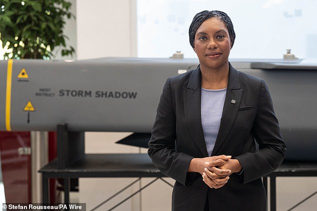 Kemi Badenoch said the UK has ¿gone backwards¿ under Sir Keir¿s leadership, with Labour¿s failure to publish its plans for Britain¿s rearmament exposing ¿how little they've done on defence since they came in¿