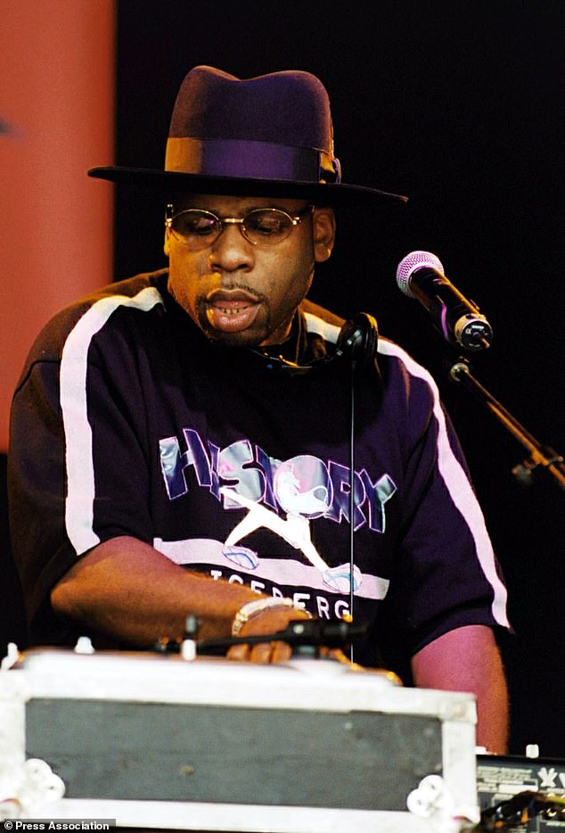Mizell performs on stage. Mizell was 37 and a father-of-three when he was shot dead after allegedly acquiring 10 kilograms of cocaine from a Midwest distributor