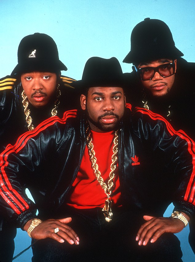 Mizell shot to stardom in the 80s as a member of 1980s hip-hop sensation Run-DMC (pictured in 1985) with Joseph 'Run' Simmons and Darryl 'DMC' McDaniel