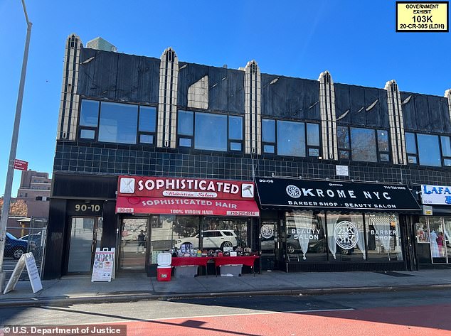 The exterior of the studio location in Queens where Jam Master Jay was shot and killed in 2002