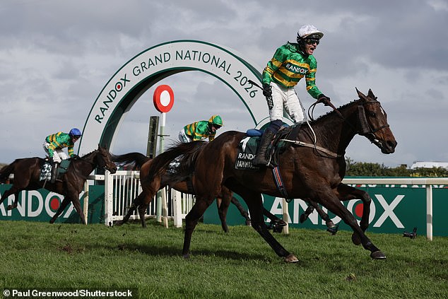 Heneghan placed £2,500 each way on Grand National winner I Am Maximus, the favourite, at 9-1
