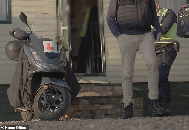 The suspects - who included five Brazilian men, one Brazilian woman, two Indian men and an Indian woman - were accused of substituting for delivery riders