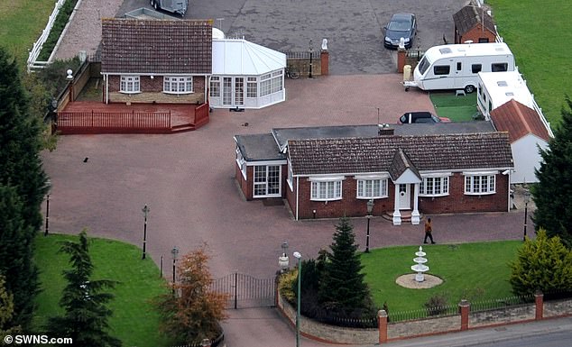 The Connors went on lavish holidays and drove sports cars. Pictured is their family home