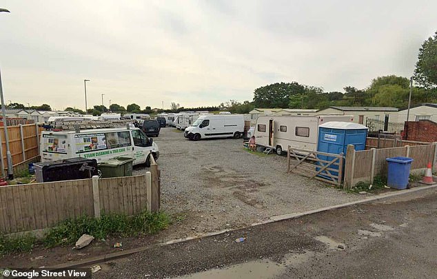 A general view of the part of the site near Wickford