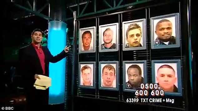 Karl Cronin appeared in a 2008 Crimewatch appeal (top left), in which he was described as the number one 'most wanted' that month