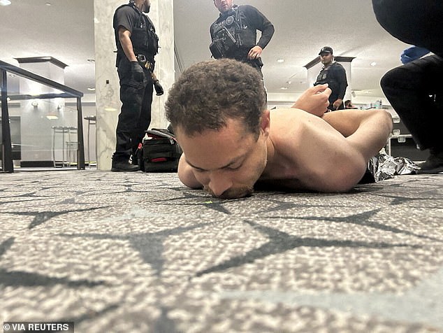 Authorities said Allen, a resident of Torrance, California, was allegedly attempting to gain entry to the White House Correspondents' Dinner while carrying multiple weapons and shooting a Secret Service agent