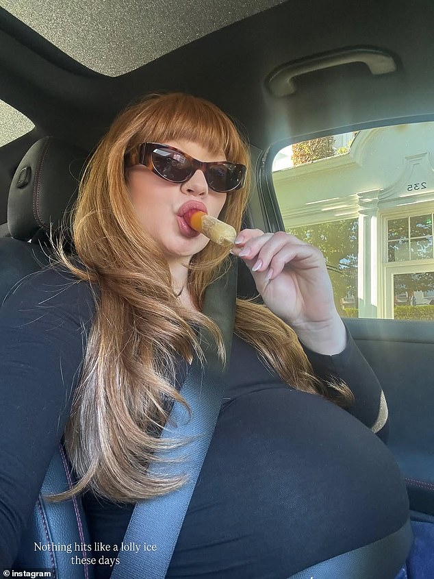 Girls Aloud singer Nicola, who is now 34 weeks pregnant, said she has been ordered by doctors to rest for the final trimester as she revealed her previous surgery