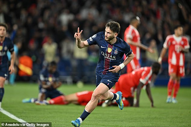 Khvicha Kvaratskhelia again showed his class with two goals in one of the greatest European games of all time