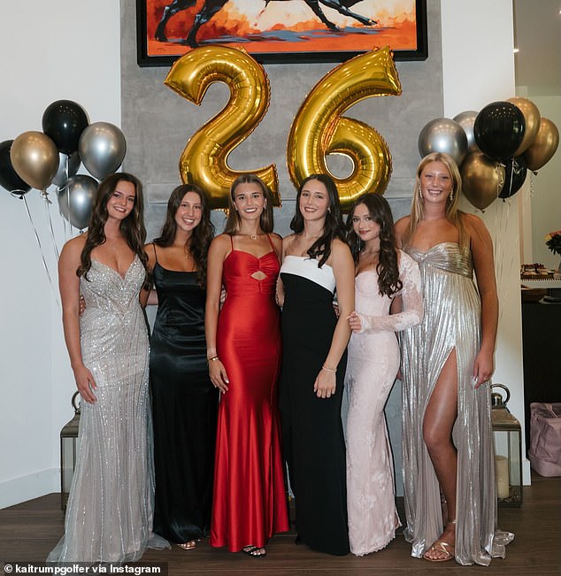 Kai celebrated the occasion with her closest girlfriends fromThe Benjamin School