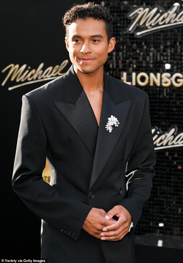 The Center for Great Apes added that Jaafar 'has not visited the Center for Great Apes or Bubbles. We would certainly welcome the opportunity to host him for a visit in the future'; Jaafar seen earlier this month in L.A.