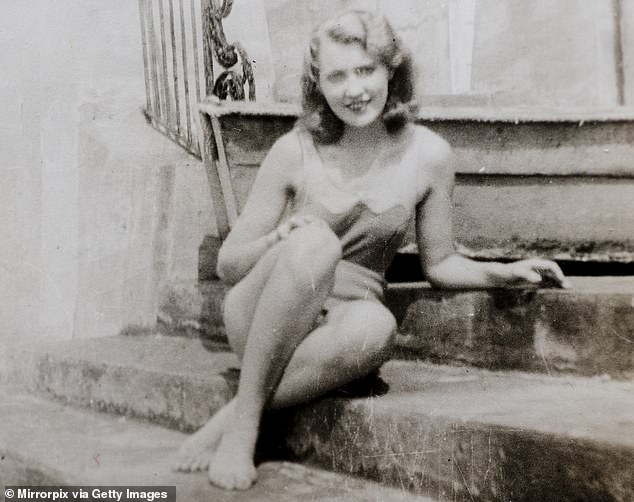 A young Mary Anne MacLeod is seen in a photograph taken in 1932. Trump said in his speech that his mother had admired the royals