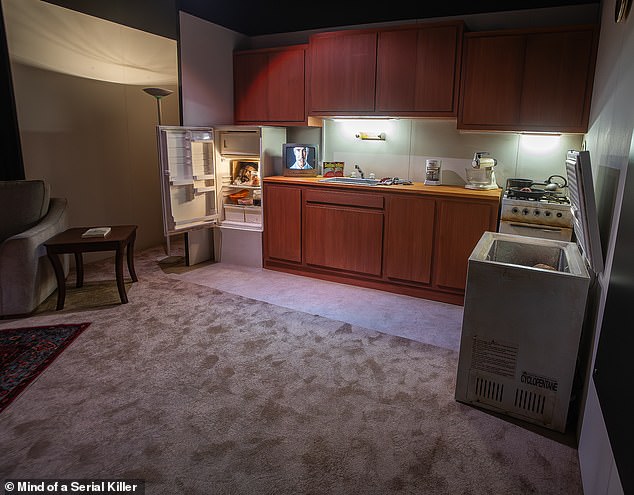 Visitors to the new true crime exhibit ‘Mind of a Serial Killer: The Exhibition' can step inside a model of Dahmer's apartment
