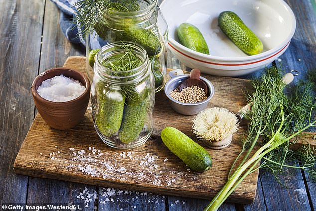 Fermented gherkins can be good for gut health, says our expert