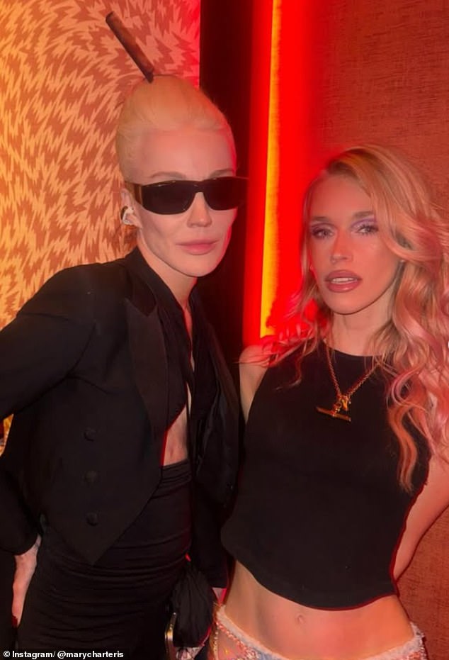 Mary's aunt, English fashion designer and socialite Daphne Guinness, was also at the glamorous event